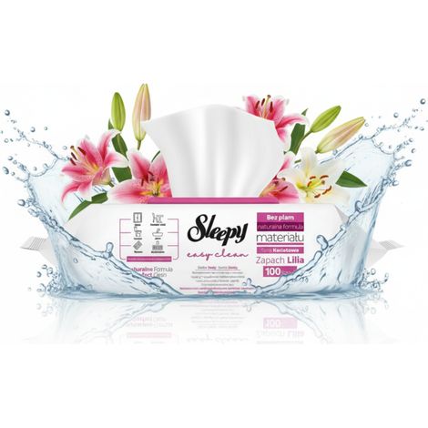 Sleepy Lily Universal-Reinigungstücher für Oberflächen, 100 Stück