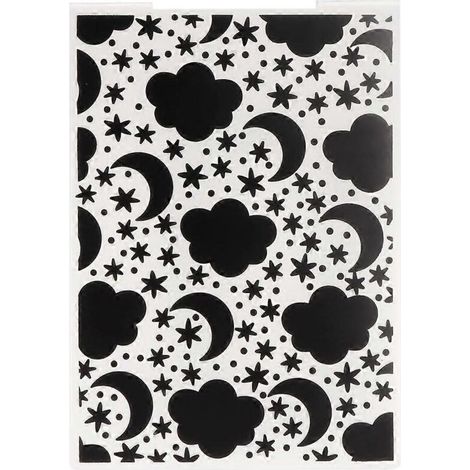 Modèle de classeur en plastique avec motif estampé pour scrapbooking, albums photo et cartes postales en papier
