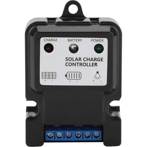 Regolatore intelligente di carica e scarica per batterie di pannelli solari PWM 12V 10A