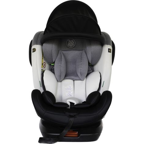 Siège-auto évolutif i-Size 360° – De 40 à 150 cm – 0-36 kg – Isofix et top tether – Canopy rétractable – Protection latérale renforcée – Bb-Boom (1/5)