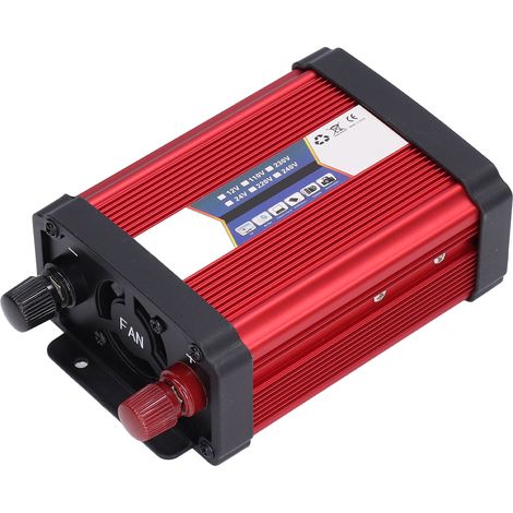 Chargeur Voiture Onduleur 1000W 12V vers 110V Convertisseur Sinus Modifié Prise USB Adaptateur (1/5)