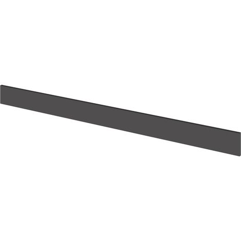 Hudson Reed Fusion Gloss Grey 2000mm x 145mm Fitted Plinth - OFF993 (1/3)