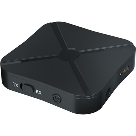 Adaptateur Bluetooth 3.5mm AUX pour Voiture, Récepteur Bluetooth Portable pour Téléphone et PC Audio (1/4)