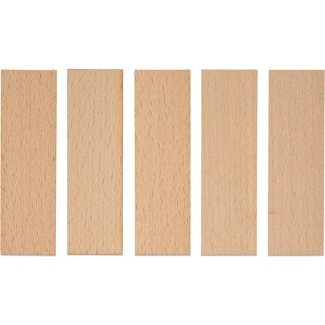 Mechas de madera para velas 100x30x1 mm 5 unidades
