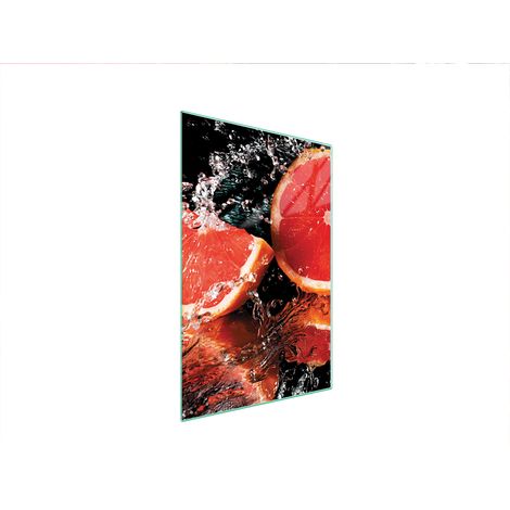 Glasschneidebrett 35x52 Grapefruit (1/5)