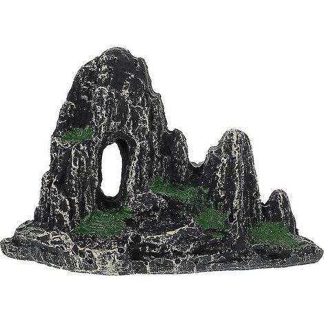 1 statue de colline pour aquarium (1/3)