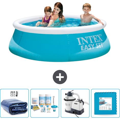 Intex Piscine Easy Set Ronde - 183x51 cm - 5-pièces SCB60 (1/5)