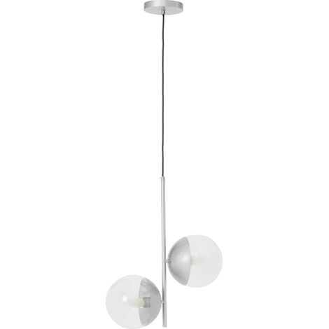 Premier Housewares Revive Chrome Finish Pendant Light (1/5)
