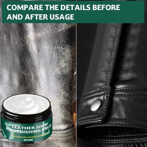 Après-shampooing Pour Cuir,Crème Nettoyante Multifonctionnelle, Entretien Du Cuir,Sac à Main,Sac à Main,Chaussures, Veste, Canapé (1/5)