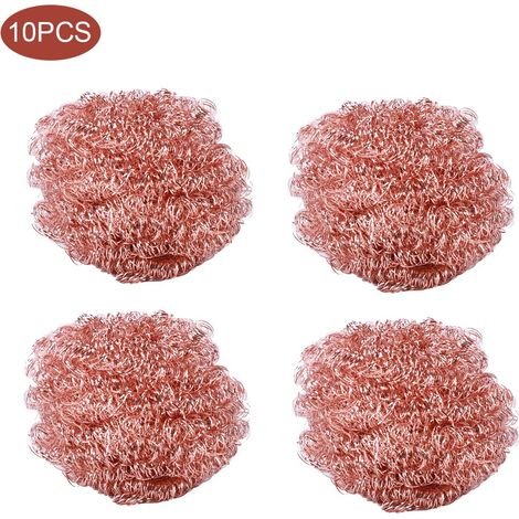 Lot de 10 lingettes nettoyantes pour pannes de fer à souder, outil industriel en laiton et acier. (1/5)