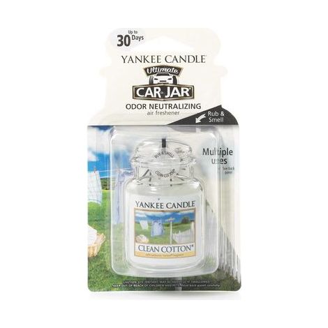 Yankee Candle - Désodorisant voiture Coton frais (1/3)