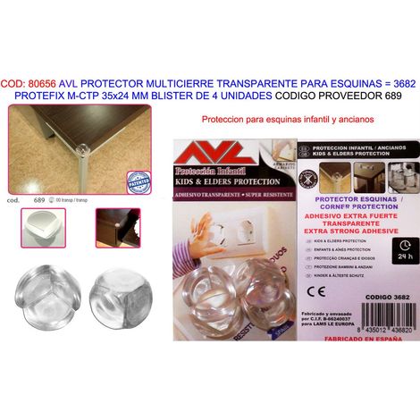 Avl protefix coins transparents 35x24 mm