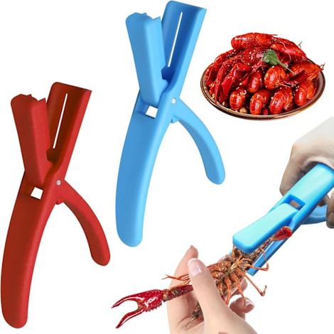 2 éplucheurs d'écrevisses, outil pour fruits de mer, éplucheur multifonctionnel pour écrevisses et crevettes, éplucheur de queue d'écrevisses (1/5)
