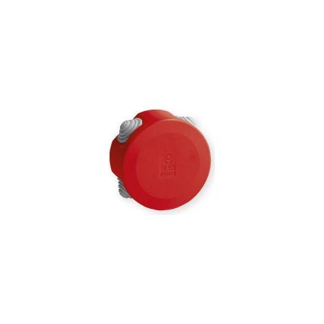 Boîte de dérivation étanche Pico diam. 80 Prof. 40 rouge à tétines IP55 960°C IBOCCO B05543