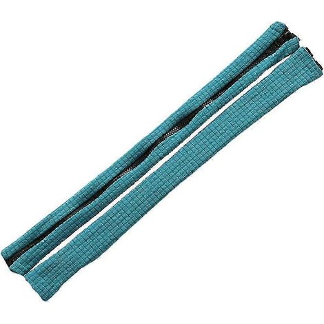 Lot de 2 housses d'accoudoirs de bureau, housses de protection pour accoudoirs d'ordinateur, manchons élastiques avec fermeture éclair-Green