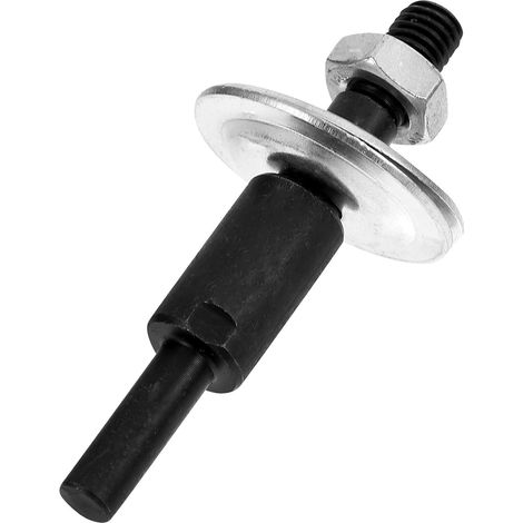 Adaptateur pour Meule en Acier et Fer Non Glissant, 2 Sets Arbre de Rectifieuse Bowl Design, Accessoire Pratique pour Touret à Meuler à Domicile (1/5)