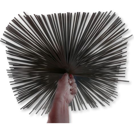 Hérisson acier carré Embout acier fileté M121,75mm Conduits non gainés - Hérisson acier - Carré - 500x500 mm