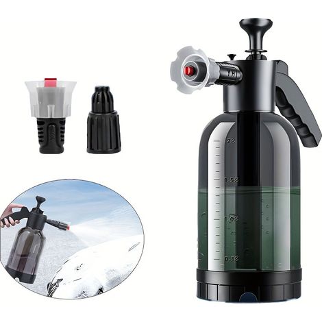 Pulvérisateur manuel pour lavage auto 2 L – Pulvérisateur à mousse pour detailing, jardinage et nettoyage extérieur (1/5)