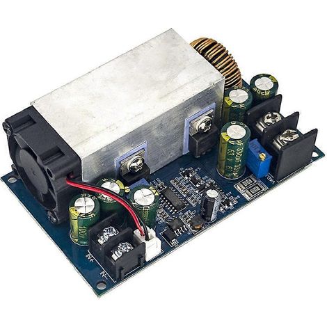 Module d'alimentation réglable CC/CV 600 W 25 A avec pilote de LED, convertisseur abaisseur CC/CC et régulateur de tension 12-75 V vers 2,5-60 V (1/5)
