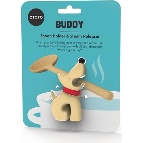 Buddy - Spoon holder & Steam releaser - Yellow (OT931)