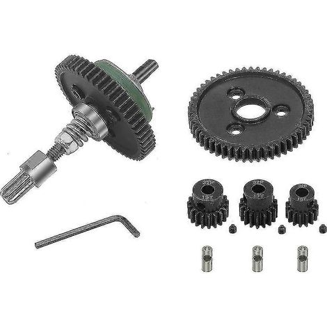 Kit d'engrenages différentiels Traxxas Slash Stampede Rustler Steel 6878 (1/5)