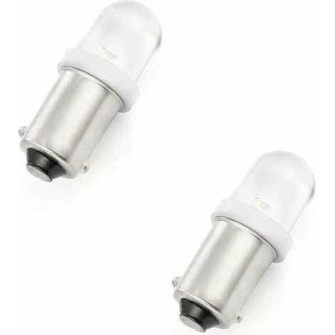 2x ampoule 12V 4W BA9S led transaprent voiture moto cyclomoteur mobylette éclairage universel lumière