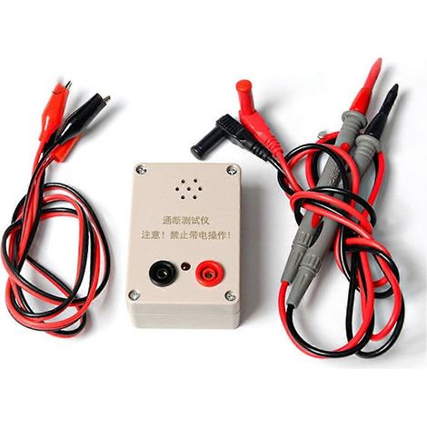 1 testeur de buzzer 9V pour câbles électriques et interrupteur pour circuits imprimés (1/5)