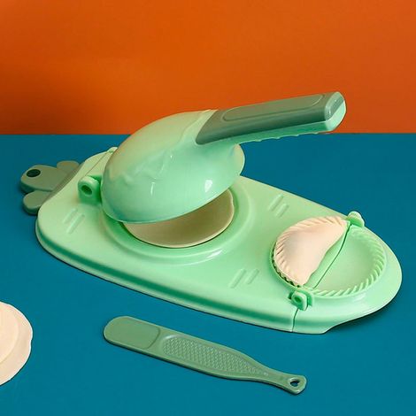 Molde manual para raviolis máquina herramienta de cocina a presión para ñoquis Color: Verde (1/5)