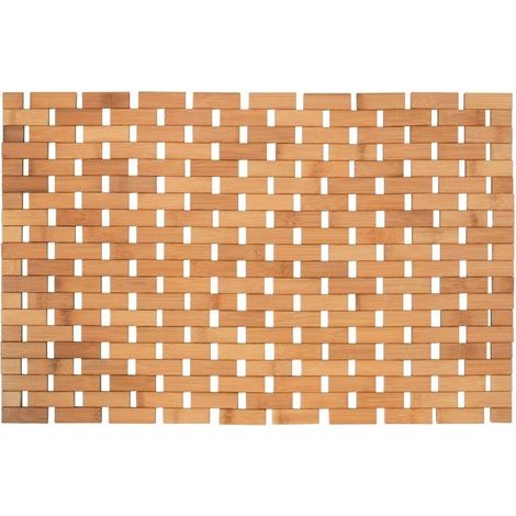 Alfombra de baño de bambú ANNIKA 50x80cm MSV