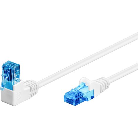 Wentronic 51534 cable de red Blanco 0,25 m Cat6a U/UTP (UTP)