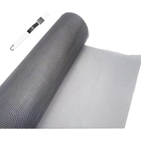 Fliegengitter Meterware 250x120cm, Insektenschutz Fenster, Schneidbar, Waschbar (1/5)