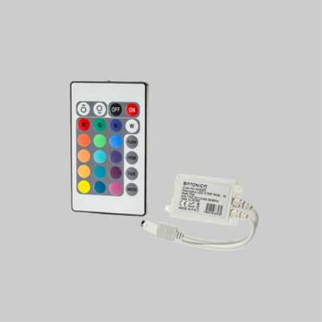 Alimentatore e controller per strisce led rgb 16 bottoni (1/2)