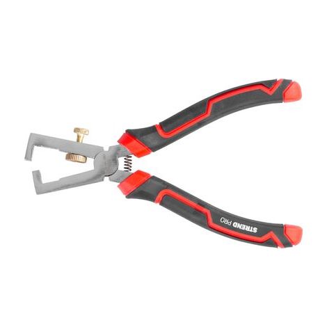Zange Strend Pro Premium ComfortGrip DL416, 160 mm, Abisolierzange, Entmantelungszange, für Kabel