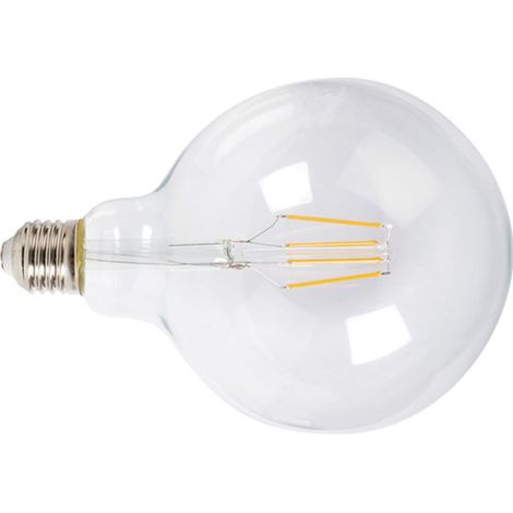 LAMP.LED FILAM.GLOBO G125 8W 6400K TRAN - EHLIS