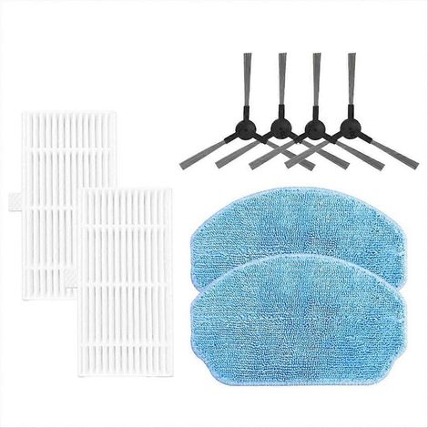 Accessoires pour aspirateur robot Midea VCR04W : filtre HEPA, brosse latérale, chiffon de rechange (1/5)