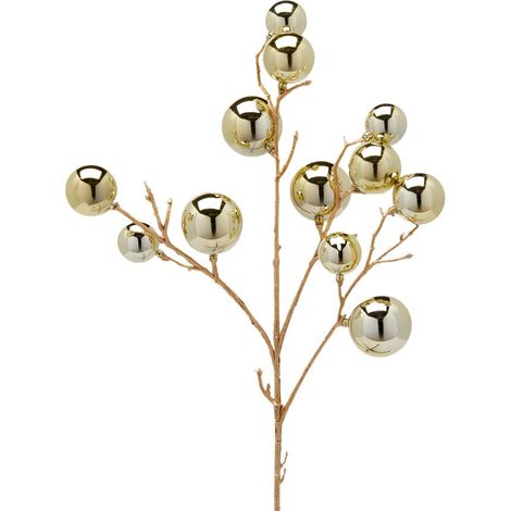 Ramo decorativo con sfere per decorazioni e composizioni floreali h 53 cm (1/2)
