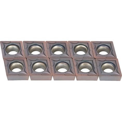 VURAHOME - 10 pièces/boîte Ccmt09T304 Vp15Tf plaquettes en carbure Ccmt 09 T3/Ccmt32.51 insérer tour tournant CNC lames outil de fraisage (1/4)