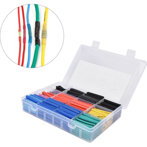 Kit de Tubage Rétractable Isolation Protection 560 Pièces Multicolores (1/5)