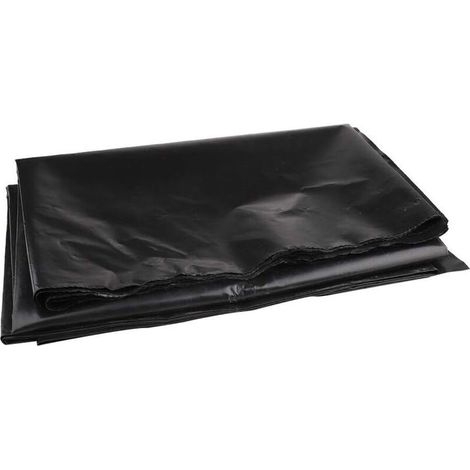 Revêtement De Bassin - Pehd Noir - 1 5 X 2 M - Pour Étangs Jardin Fontaines Poissons - 1 Pièce (1/5)