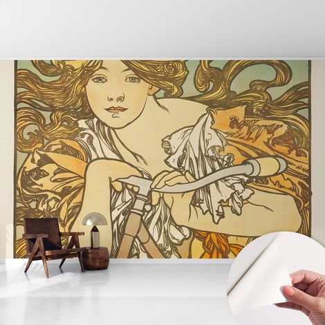 Fototapete Selbstklebend - trendige Wanddeko - Schlafzimmer - Wohnzimmer Frühlingseleganz 416x254 cm (1/5)