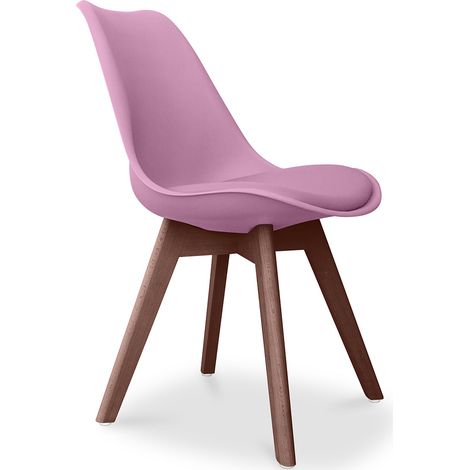 Sedia da pranzo - Stile Scandinavo - Denisse   Viola pastello