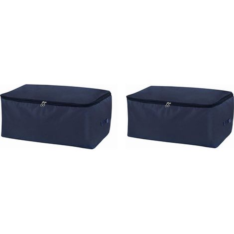 ZOLGINAH 2 Piéces Sac de Rangement, Sac de Rangement de vétements saisonniers,Sac pour Couette, Literie,Sac demenagement,Doux et Robuste, il est imperméable é l'eau, é l'humidité,é la poussiére (1/5)