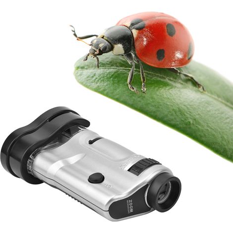 Loupe multifonctionnelle à LED 20-40X pour microscope et observation (1/5)
