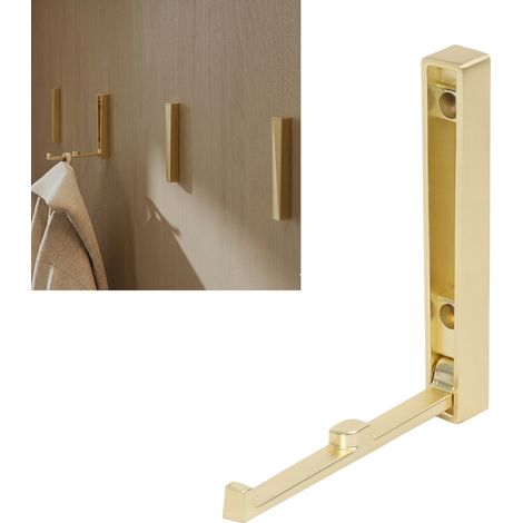 Perchero de pared para muebles, color dorado, AKS dorado (1/5)