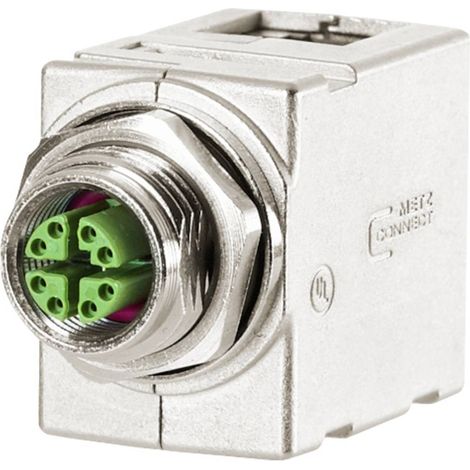 Metz Connect MWN911A415 Connettore da pannello per sensore o attuatore Passaggio per quadri elettrici 1 pz. (1/3)