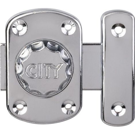 Automatische Riegelschloss Chrome 40mm