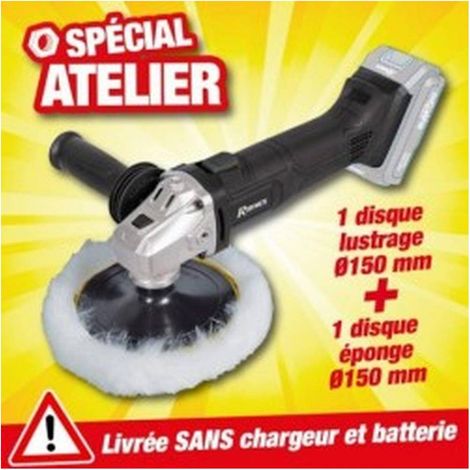 Lustreuse R-BAT20 20V - Sans Batterie ni Chargeur - Polyvalente et Efficace - D-Work