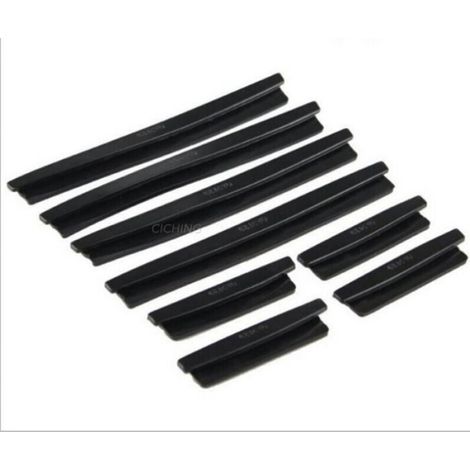 Protection de Bordure de Porte - Noir - Auto-adhésif - PVC Souple - Universel pour Portières Automobiles - Lot de 4 Pièces (1/4)