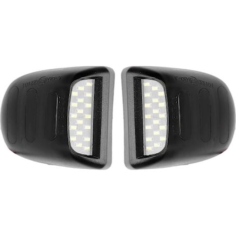 Zwei Kennzeichenleuchten, 18 LED-Lampen, 12 V, Modell 22794700, kompatibel mit Chevrolet Silverado 1500/2500/3500 (1/5)