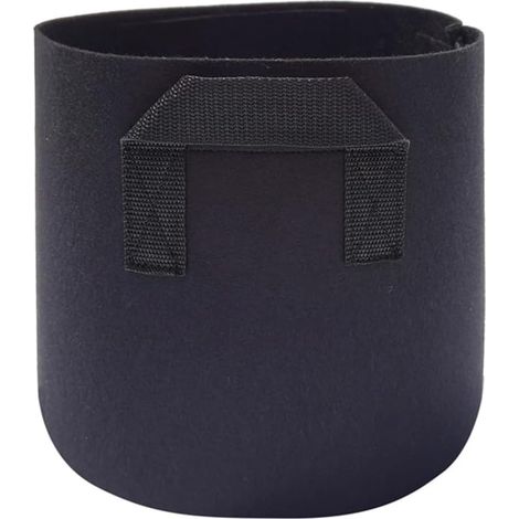 Sac de Culture 7 Gallons pour Légumes et Fleurs, Pot en Tissu Noir Épais Non Tissé avec Poignées, Conteneur de Plantation pour Plantes, Lot de 1 (1/5)